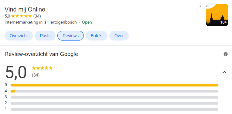 Reviews over jouw bedrijf verschijnen op Google