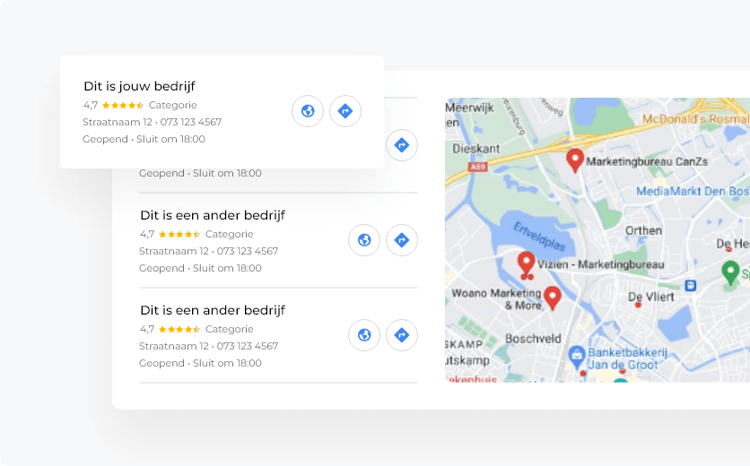 Inzicht in je eigen ranking met je persoonlijke rapportage