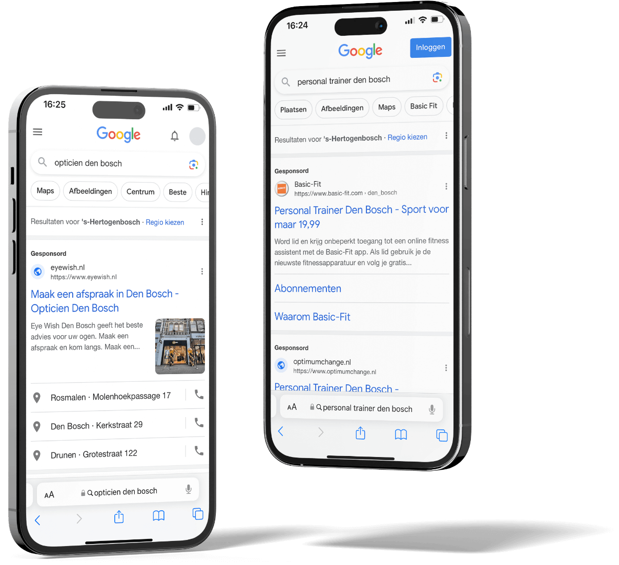Lokaal adverteren in Google